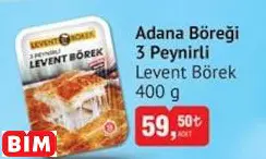 Levent Börek Adana Böreği 3 Peynirli
