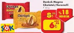 Ülker Dankek Magma Çikolatalı/Karamelli 65 G