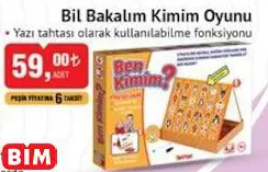 Bil Bakalım Kimim Oyunu Bil Bakalım Kimim Oyunu