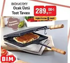 Bonera Ocak Üstü Tost Tavası Bonera Ocak Üstü Tost Tavası