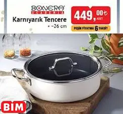 Bonera Academic Karnıyarık Tencere Bonera Academic Karnıyarık Tencere