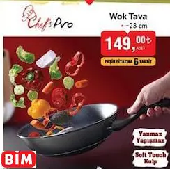Chef's Pro Wok Tava Chef's Pro Wok Tava