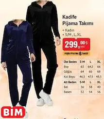 Kadife Pijama Takımı