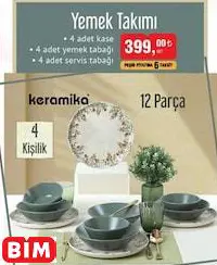 Keramika Yemek Takımı Keramika Yemek Takımı