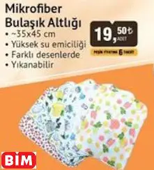 Mikrofiber Bulaşık Altlığı