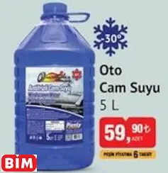 Oto Cam Suyu 5 L