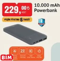 Polosmart 10.000 Mah Powerbank