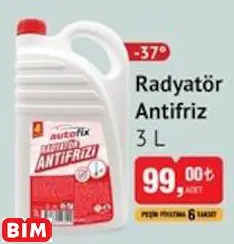 Radyatör Antifriz