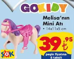 Gokidy Melisa’Nın Mini Atı Oyuncak