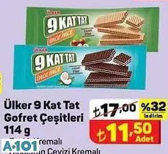 Ülker 9 Kat Tat Gofret