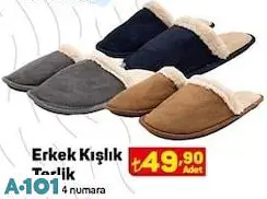 Juno Erkek Kışlık Terlik