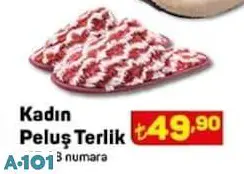 Juno Kadın Peluş Terlik