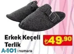 Juno Erkek Keçeli Terlik