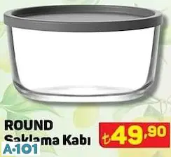 Lav Round Saklama Kabı