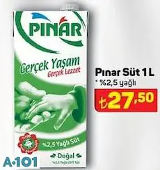 Pınar Süt 1L