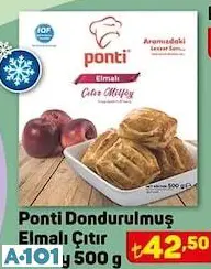 Ponti Dondurulmuş Elmalı Çıtır Milföy