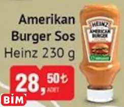 Heinz Amerikan Burger Sos
