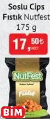 Nutfest Soslu Cips Fıstık