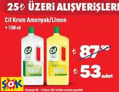 Cif Krem Amonyak/Limon