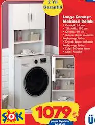 Lange Çamaşır Makinesi Dolabı
