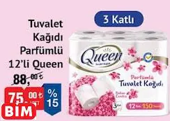 Queen Tuvalet Kağıdı Parfümlü