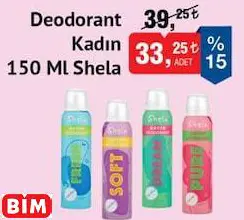 Shela Deodorant Kadın
