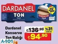 Dardanel Konserve Ton Balığı