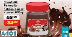 fiskobirlik fiskorella kakaolu fındık kreması