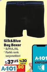 silk&blue boxer