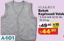 silk&blue bebek yelek