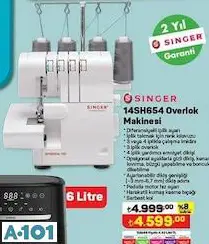 singer overlok makinesi