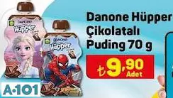 danone hüpper çikolatalı puding