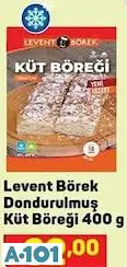 levent börek dondurulmuş küt böreği