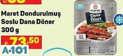 maret dondurulmuş dana döner