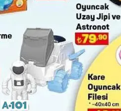 oyuncak uzay jipi ve astronot