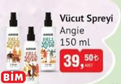 Angie Vücut Spreyi