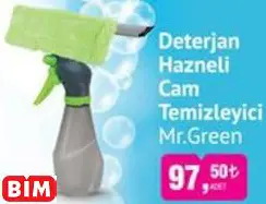Mr.Green Deterjan Hazneli Cam Temizleyici