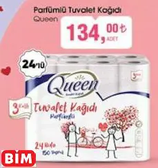 Queen Parfümlü Tuvalet Kağıdı