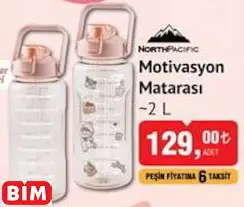 Northpacific Motivasyon Matarası ~2 L