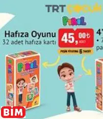 Trt Çocuk Hafıza Oyunu