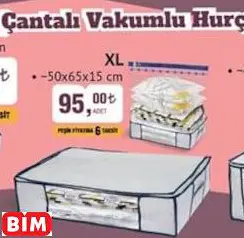 Çantalı Vakumlu Hurç XL