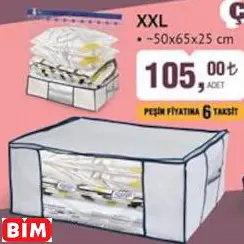 Çantalı Vakumlu Hurç XXL