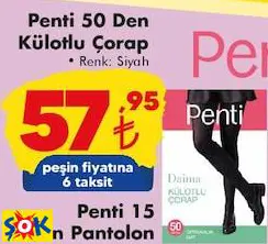 Penti 50 Den Külotlu Çorap