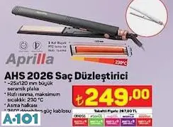 Aprilla Saç Düzleştirici