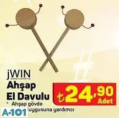 Jwin Ahşap El Davulu