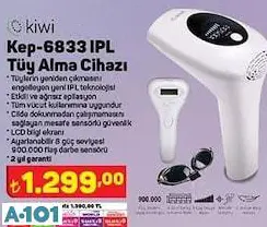 Kiwi Tüy Alma Cihazı