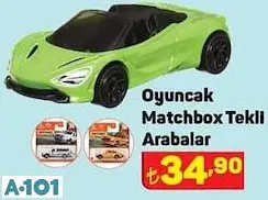 Oyuncak Matchbox Tekli Arabalar