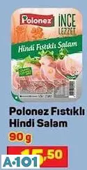 Polonez Fıstıklı Hindi Salam