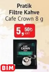 Cafe Crown Pratik Filtre Kahve