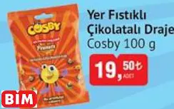 Cosby Yer Fıstıklı Çikolatalı Draje